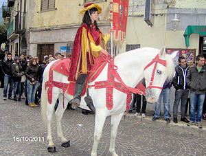 cavaliere alla Giostra dei Sedili