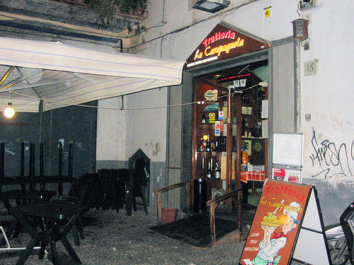 foto sede Trattoria La Campagnola