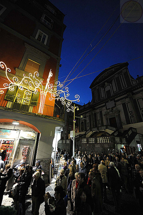 Luci d'artista a San Gregorio Armeno, edizione 2012