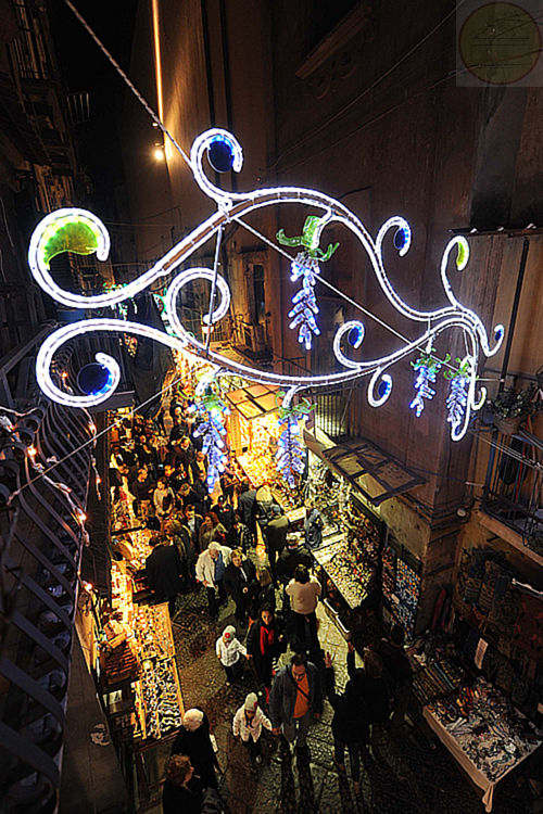 Luci d'artista a San Gregorio Armeno, edizione 2012