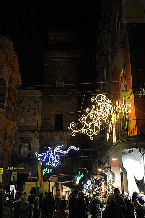 Luci d'artista a San Gregorio Armeno, edizione 2012