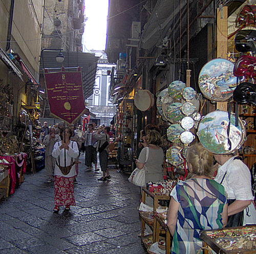 La banda popolare in San Gregorio Armeno