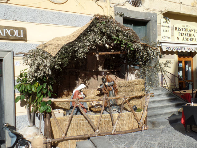 Foto presepe Amalfi