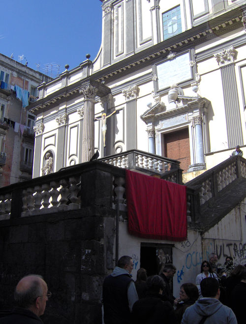Domenica delle Palme 2013: concerto, madonnari e benedizione Cristo dipinto