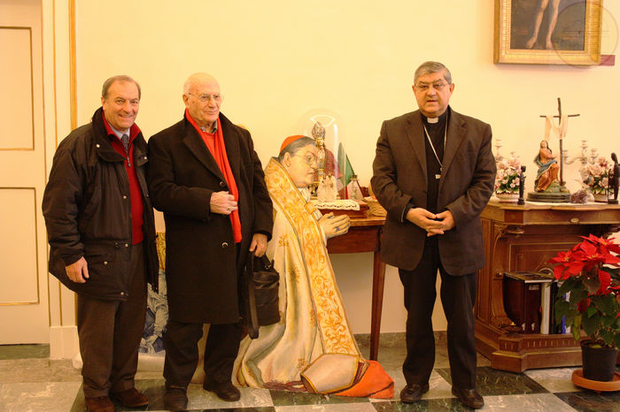 Giuseppe Natella, Mario Carotenuto e il Cardinale Crescenzio Sepe