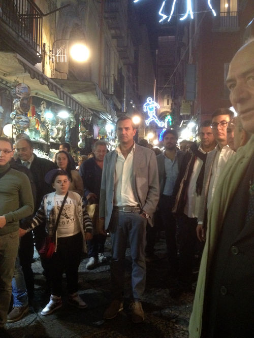 Inaugurazione della Fiera di Natale 2014