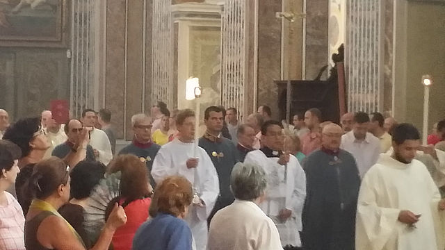Processione apertura Messa Solenne