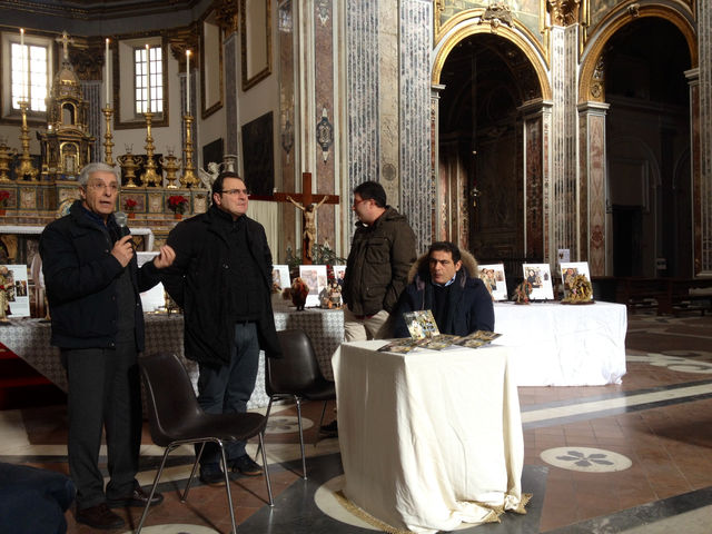 presentazione del libro "Te piace 'o presepio"