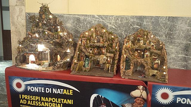 I presepi napoletani ad Alessandria - dicembre 2016: Palazzo del Monferrato