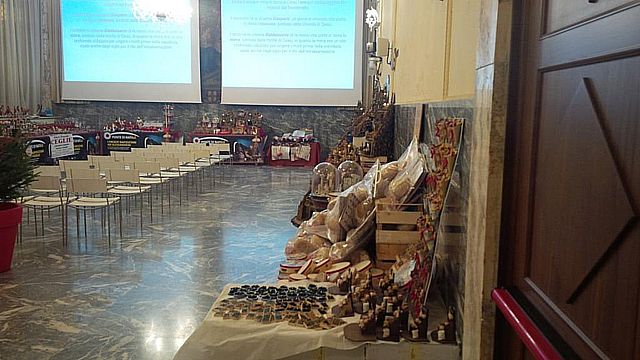 I presepi napoletani ad Alessandria - dicembre 2016: Palazzo del Monferrato