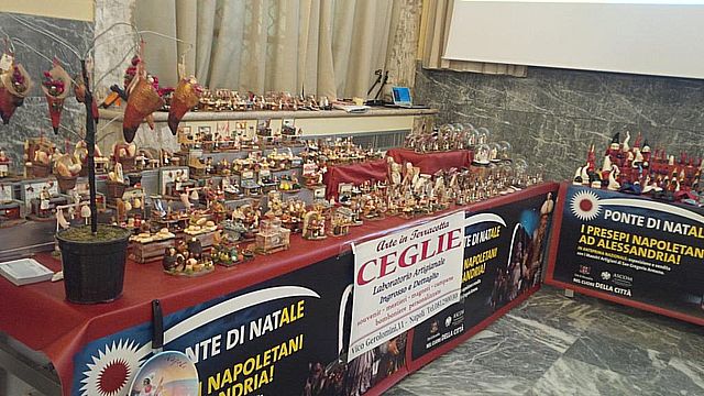 I presepi napoletani ad Alessandria - dicembre 2016: Palazzo del Monferrato