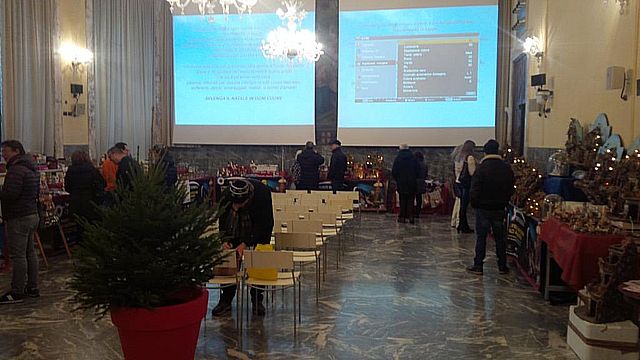 I presepi napoletani ad Alessandria - dicembre 2016: Palazzo del Monferrato