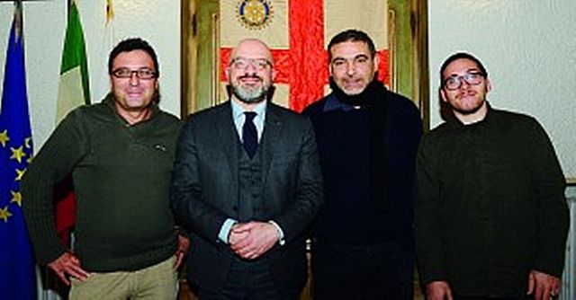 I presepi napoletani ad Alessandria - dicembre 2016: arrivo conferenza Rotary Club Alessandria