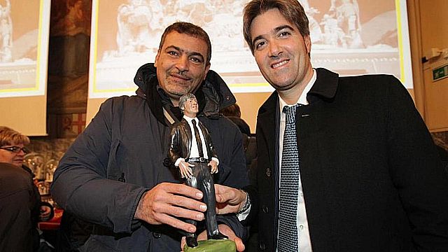 I presepi napoletani ad Alessandria - dicembre 2016: statuetta De Masi