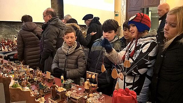 I presepi napoletani ad Alessandria - dicembre 2016: Palazzo del Monferrato