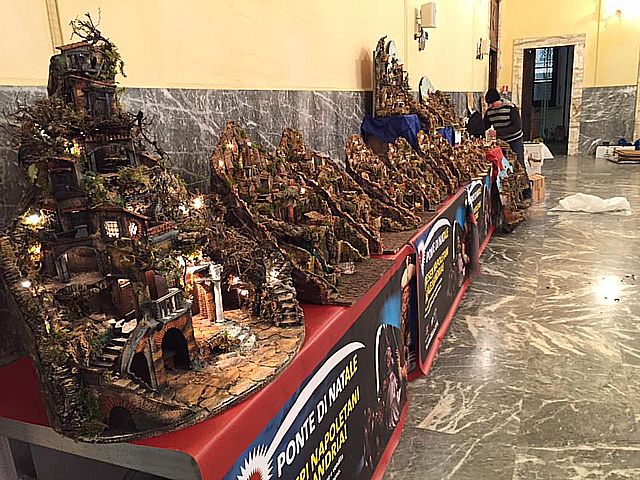 I presepi napoletani ad Alessandria - dicembre 2016: Palazzo del Monferrato