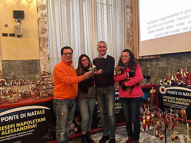 I presepi napoletani ad Alessandria - dicembre 2016: Valsecchi - Ceglie