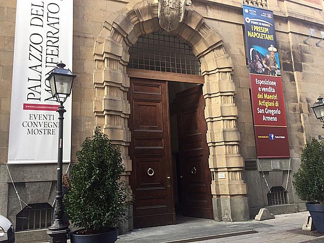 I presepi napoletani ad Alessandria - dicembre 2016: Palazzo del Monferrato