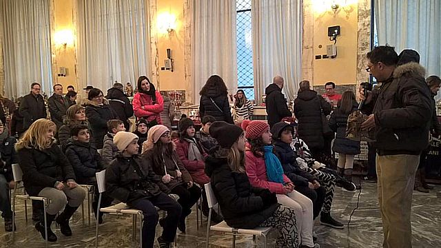 I presepi napoletani ad Alessandria - dicembre 2016: spiegazioni presepio Gabriele