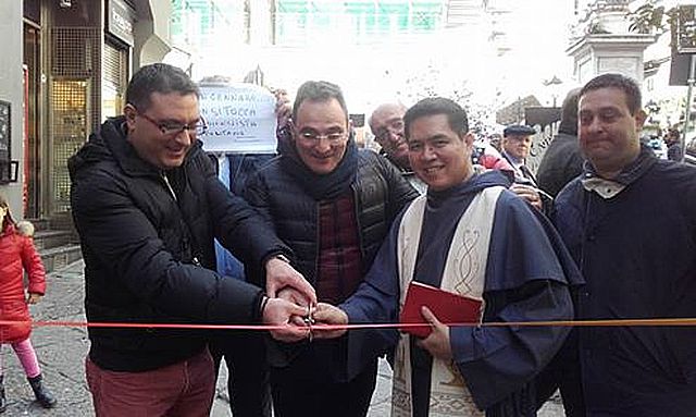 Taglio del nastro inaugurazione Fiera di Pasqua 2016