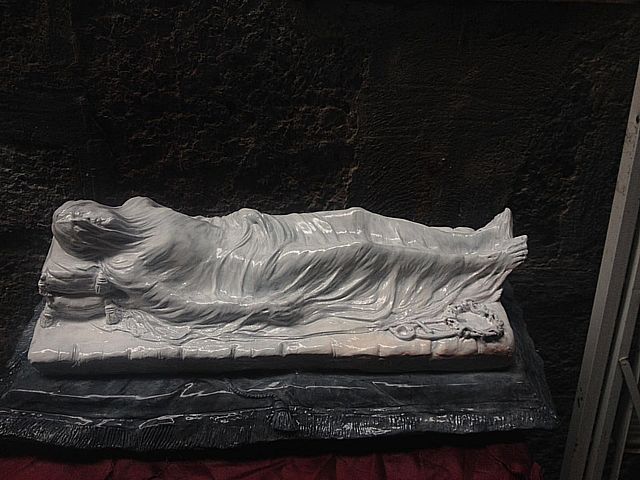 Cristo velato in terracotta - Fiera di Pasqua 2016