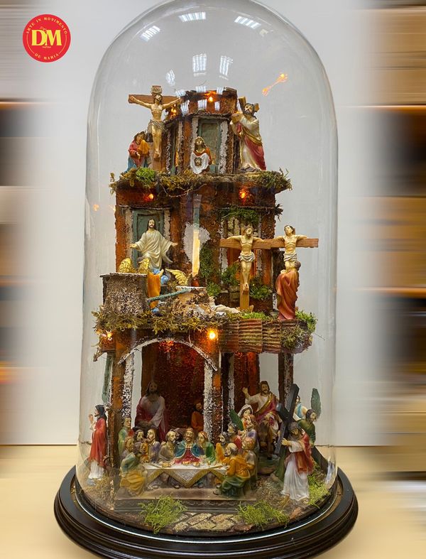 opera d'arte pasquale di San Gregorio Armeno