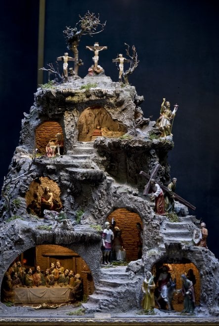opera d'arte pasquale di San Gregorio Armeno