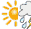 sole dietro una nuvola