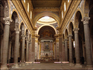 interno chiesa dei Girolamini