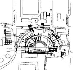 pianta teatro romano