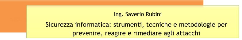 testata scheda corso su sicurezza informatica