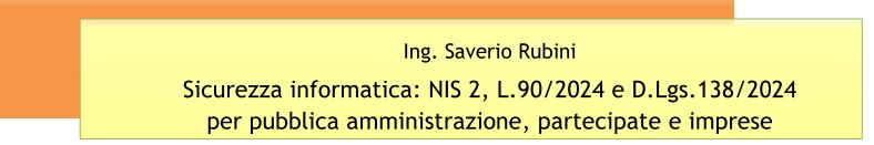 testata scheda corso su sicurezza informatica: NIS 2